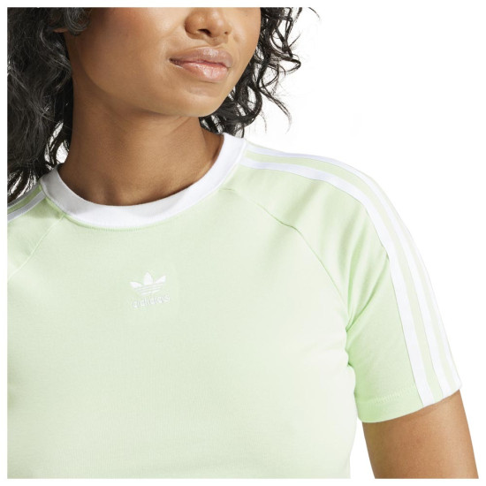 Adidas Γυναικεία κοντομάνικη μπλούζα 3-Stripes Baby Tee